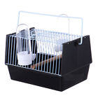  Cage de transport d'oiseaux portatif transporteur léger perroquet hamster de voyage portable