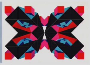 Postal de colección de Sebastián, Estructura Articulada Infinita, Mexicana (años 80) RARA - Imagen 1 de 2