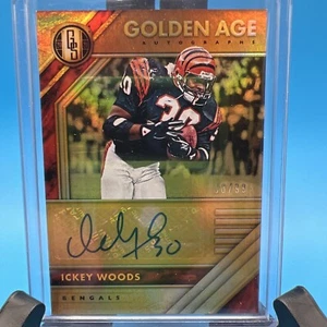 Panini Gold Standard 2020 - Autógrafos de la Edad de Oro Ickey Woods #25/99 (AU) - Imagen 1 de 2