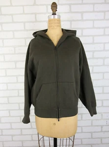 Essentials Fear of God Zip Hoodie Sweatshirt Youth Kids 10 Dark Felt Spellout - Picture 1 of 19