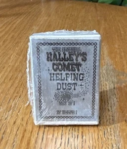 Vintage 1985 Halley’s Comet Helping Dust Sealed With Shrinkwrap C Speeth Toy - Picture 1 of 5
