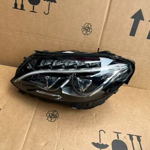 For Mercedes Benz W205 Left Front LED EU Headlight A 205 906 9301 - Picture 1 of 6
