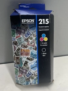 Oryginalny atrament EPSON 215 Standardowa pojemność Trójkolorowy wkład wygasa 12-2027 - Zdjęcie 1 z 3