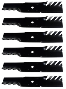 (6) USA Mower Blades® for Husqvarna® 539101496 Jacobsen® 390666 32" 48" Deck - Picture 1 of 7