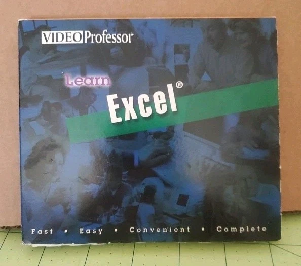 Learn Excel Fast And Easy By Video Professor 3 CD Set PC CD ROM 2000 2002 2003 - Image 1 of 4