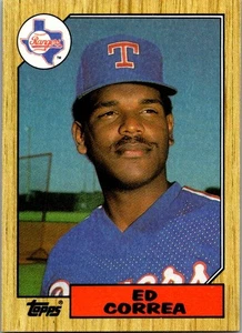 1987 Topps #334 Ed Correa - Picture 1 of 2