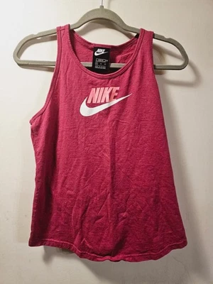Camiseta sin mangas Nike para niñas talla XL rosa camisa verano Foto 1 de 4