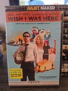 Wish I Was Here (DVD, 2014) BRAND NEW SEALED DVD + Bonus Features! - Imagen 1 de 5