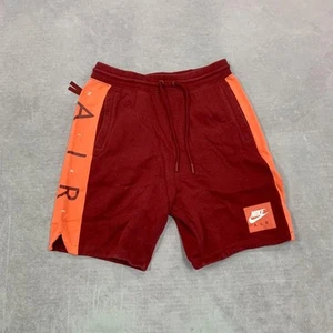 Nike Air Shorts sports sweat shorts with spell out logo Men's S - Picture 1 of 5
