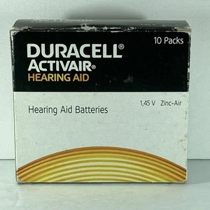 Duracell Activair Hearing Aid Batteries 312 10 Packs Of 8 Best By Date 2026-09 - Picture 1 of 12