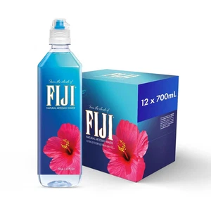 FIJI Natural Artesian Bottled Water 700 ml / 23,7 flüssige Unzen (12er Pack) - Sportkappe - Bild 1 von 10