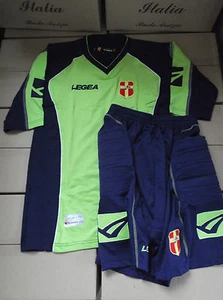 maglia portiere + pantaloncino short messina nuovi nuovo taglia L-XL verdeblu - Foto 1 di 1