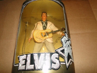 12" Elvis Teen Idol doll comes with Detailed Guitar, Microphone & Doll stand - Image 1 of 4