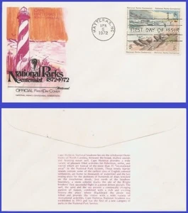 USA4 #1448-51 U/A FLEETWOOD FDC BL4 Cape Hatteras - Picture 1 of 1