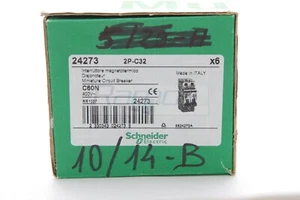 C60N LOTTO 3 PEZZI SCHNEIDER INTERRUTTORE MAGNETOTERMICO NUOVO STOCK IN ITALIA - Picture 1 of 12