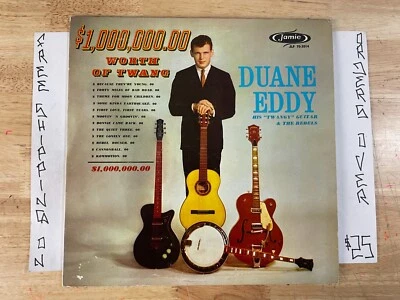 DUANE EDDY $1,000,000.00 WORTH OF TWANG LP LEE HAZLEWOOD PRODUCED - Image 1 of 3
