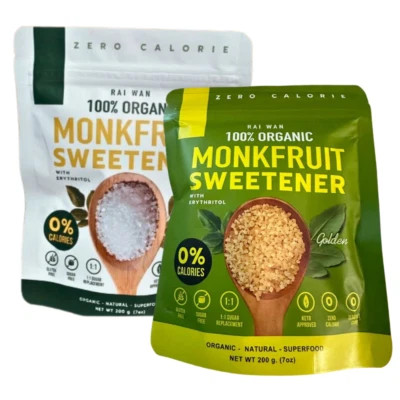 Monk Fruit Extract Sweetener Powder Monkfruit Keto Friendly Zero Calorie Organic - image 1 of 4