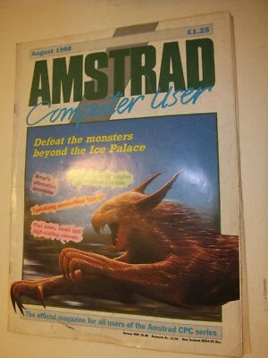 Amstrad Computer User Issue - Agosto de 1988 - computação retro - Imagem 1 de 4