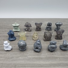 15 Gogos Crazy Bones Figures Collectible Vintage Toys 1990s Mixed Lot