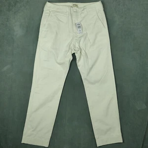 Todd Snyder Pants Mens 30x30 White Straight Fit Favorite Chino NWT $188 - Picture 1 of 14
