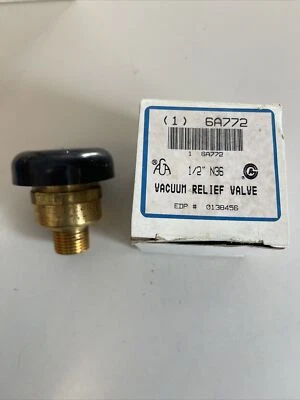 watts vacuum relief valve 1/2 inch new in box N36 - Image 1 of 4