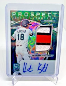 2021 Panini Chronicles Spectra HESTON KJERSTAD RC PATCH AUTO RPA 15/15 - Picture 1 of 2