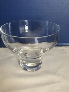 LUIGI BORMIOLI MUSIC LIGHT CHOPIN DESSERT GLASSES GOBLETS ITALY CAPOTE SWANS - Picture 1 of 17