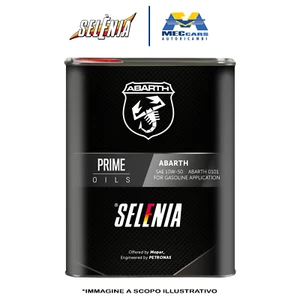 SELENIA ABARTH 10W50 OLIO MOTORE FIAT | Abarth 0101 C3 100% SINTETICO | 2 LITRI - Foto 1 di 3