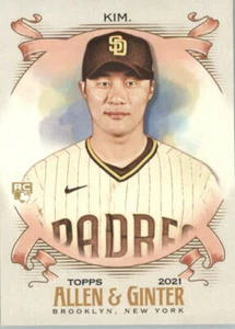 2021 Topps Allen and Ginter Baseball "Main Set" Cards #176 to #350 RCs-Vets-SPs - Picture 1 of 305