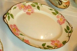 Franziskaner Geschirr 14" Oval Servierplatte Guter Zustand Kalifornien - Bild 1 von 2
