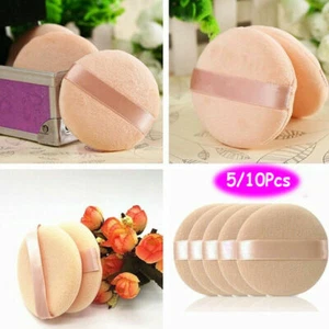 10 Piezas Esponja de Maquillaje Polvo Facial Tampón Base Cosmética/↑ - Imagen 1 de 14