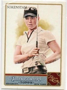 2011 Topps Allen & Ginters Baseball #45 Annika Sorenstam LPGA GOLF CHAMPION 48 - Picture 1 of 1