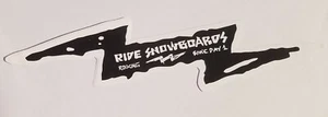 RIDE Snowboards Rocking Since Day 1 Lightning Bolt Sticker Decal - Picture 1 of 2