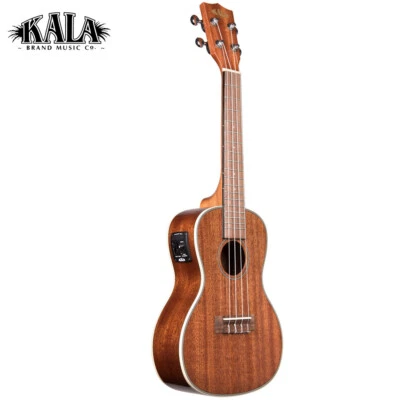 Kala KA-CGE Gloss Mahogany Concert Acoustic Electric Ukulele with EQ - Image 1 of 4