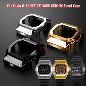 Stainless Steel Watch Bezel Case Fit For Casio G-Shock GX-56BB GXW-56 Giant G