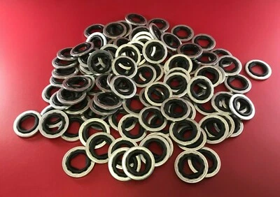 MCMASTER-CARR 93781A039 Pressure-Rated Metal-Bonded Sealing Washer 3/4" (5PCS)