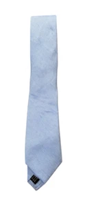 NEW The Mens Store At Bloomingdale's Silk & Linen Tie Blue NWT FREE Shipping - Picture 1 of 4