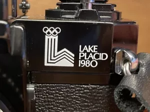 *Rare 1980 Lake Placid Olympic Model : Near Mint* Canon F-1 Film Camera w/ Lens - Picture 1 of 24