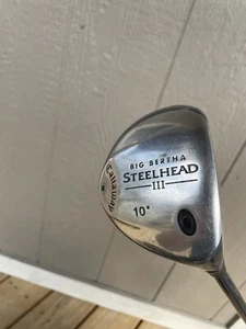 Callaway Big Bertha Steelhead III Fairway Wood 10* RH Uniflex Steel Shaft 43" - Picture 1 of 9
