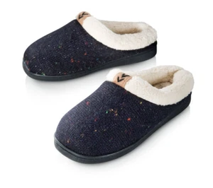 Pupeez Girls Slipper Cozy Warm Clog Kids House Shoe Rubber Sole - Picture 1 of 9