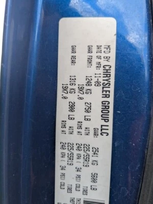 Used Rear Left Door Window Regulator Rear fits: 2010 Dodge Journey electric Rear - Image 1 of 4