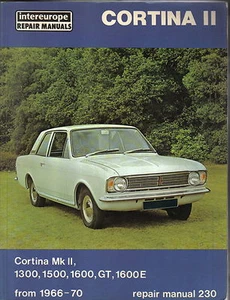 Ford Cortina Mk 2 Intereurope Car Repair Manual 1966-1970 Saloon Estate GT 1600E - Picture 1 of 1