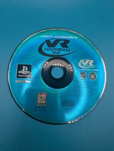 Jimmy Johnson's VR Football '98 (Sony PlayStation 1, 1997) DISC ONLY PS1 - Picture 1 of 2
