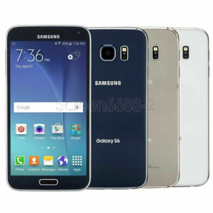 AT&T Unlocked Samsung Galaxy S6 SM-G920A 32GB Gold Blue White Smartphone Grade B