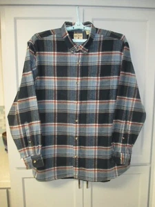 REDHEAD BASS PRO MEN'S BLUE PLAID FLANNEL SHIRT  100% Cotton Button Down 2X NWOT - Picture 1 of 14