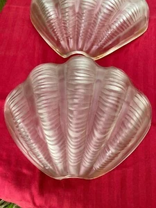 Original Art Deco Odeon Shell Glass Light Shade 2 Available - Picture 1 of 12