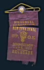 1932 Bpoe Elks New York State Convention Schnetady Pin/Ribbon