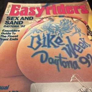 Easyriders Magazine 229 7/92 Daytona Bike Week motorcycle Biker Harley Freeship - Picture 1 of 7