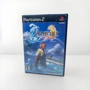 Sony Playstation 2 (PS2) Final Fantasy X (10) Black Label (Tested & Working) - Foto 1 di 12