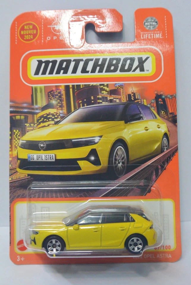 2024 Mattel Matchbox Diecast car 2022 OPEL ASTRA - Image 1 of 1
